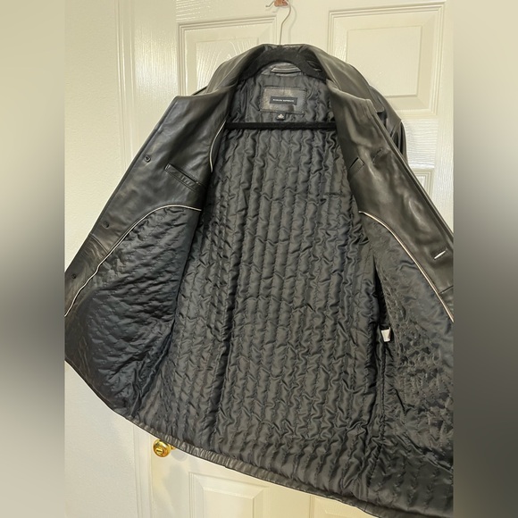 Banana Republic 100% Genuine Leather Jacket Size Men’s M - Picture 9 of 11